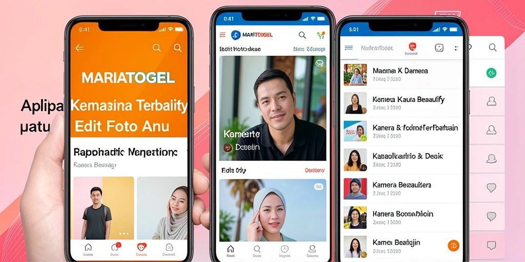 Tampilan antarmuka MARIATOGEL yang menarik dan fungsional.