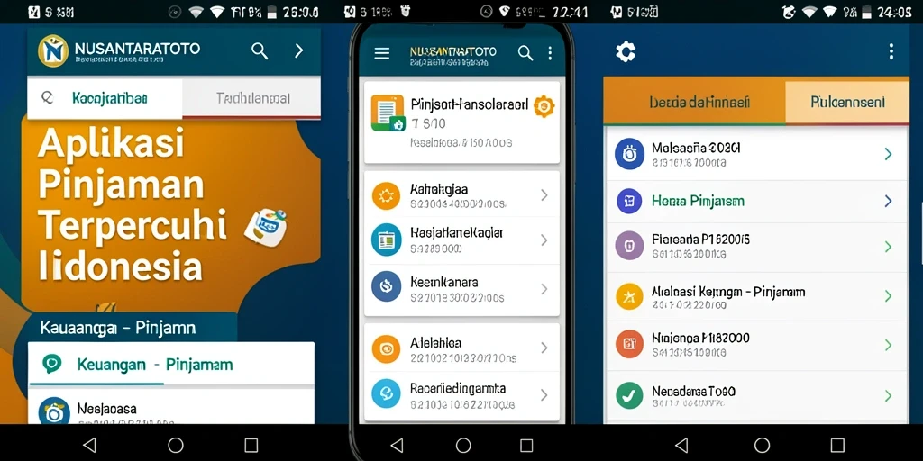 Tampilan antarmuka pengguna NUSANTARATOTO yang sederhana dan menarik.
