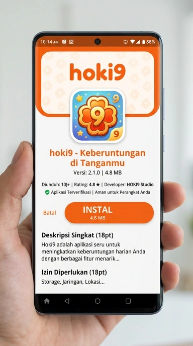 Unduh dan Instal APK hoki9 untuk Pengguna Android