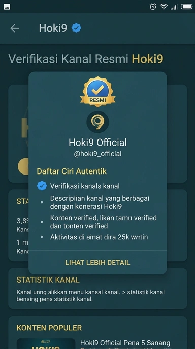 Unduh Resmi Hoki9 untuk Pengguna Android Indonesia